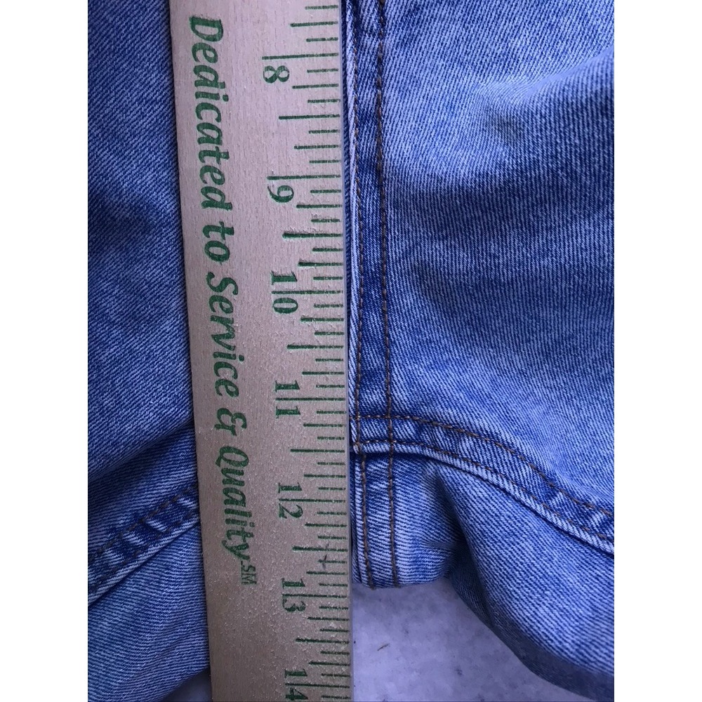 Frye Straight Leg Jeans Womens 4/27 Blue High Rise Stretch Denim - Picture 6 of 11